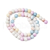 Opaque Glass Beads Strands GLAA-T031-01O-06-3