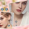 Unicraftale 32Pcs 8 Style  Valentine's Day Ion Plating(IP) 201 Stainless Steel & Alloy Pendants STAS-UN0039-03-7