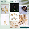 ARRICRAFT 10Pcs 2 Styles Brass Micro Pave Cubic Zirconia Chandelier Component Links FIND-AR0005-59-5