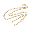 Brass Cable Chain Necklace Making KK-K337-12G-04-1