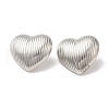 Non-Tarnish 304 Stainless Steel Stud Earrings EJEW-D100-05P-2