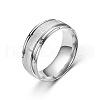 Stainless Steel Finger Rings for Unisex WG511F1-04-2