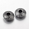 Tibetan Style Alloy Spacer Beads TIBEB-R011-B-FF-2