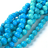 Natural Howlite Beads Strands G-G803-14-6mm-1