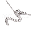 Mother's Day Jewellery Pearl Pendant Necklaces NJEW-JN04872-5