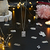 DICOSMETIC 24Pcs 6 Styles Zinc Tibetan Style Alloy Pendants FIND-DC0005-81-5