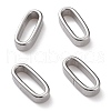 Non-Tarnish 304 Stainless Steel Linking Rings STAS-G243-02P-1