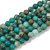 Dyed Natural Regalite/Imperial Jasper/Sea Sediment Jasper Beads Strands G-B124-C04-07-1