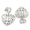 304 Stainless Steel Ear Studs EJEW-P270-06B-P-2