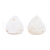 Natural Freshwater Shell Charms SHEL-N026-202-4