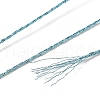 10 Skeins 12-Ply Metallic Polyester Embroidery Floss OCOR-Q057-A04-3