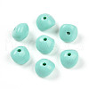 Opaque Acrylic Beads SACR-T017-33C-1