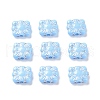 Opaque Acrylic Beads OACR-G016-26G-1