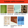 CREATCABIN Acrylic Mirror Wall Stickers Decal DIY-CN0001-13A-V-6
