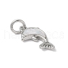 Brass with Shell Charms KK-Q030-06P-2