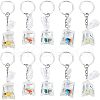  DIY 3D Goldfish Bag Keychain Making Kits DIY-NB0007-43-1