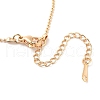 Brass Ball Chain Necklaces for Women NJEW-Q344-06G-3