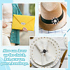 AHADERMAKER 8Pcs 4 Styles Brass Rhinestone Shoe Decorations AJEW-GA0006-98-7