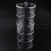 5 Tier Acrylic Together Stacking Jars CON-WH0107-27-1