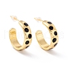 Real 18K Gold Plated Brass Stud Earrings for Women EJEW-I684-09G-03-RS-1