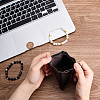 Rectangle Cowhide Leather Jewelry Storage Pouches AJEW-WH20002-33A-01-3