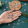 6Pcs Tibetan Style Alloy Pendant PALLOY-TA00004-14