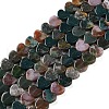 Natural Indian Agate Beads Strands G-M403-A11-02-2