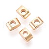 Brass Spacer Beads KK-T075-63G-1