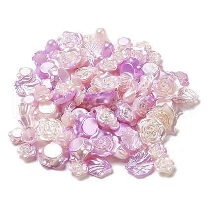 Opaque Acrylic Beads OACR-H039-03D-1