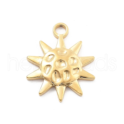 304 Stainless Steel Pendants STAS-R155-045G-02-1