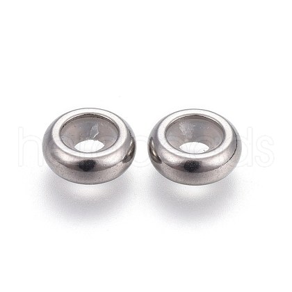 Tarnish Resistant 201 Stainless Steel Beads STAS-I100-18P-1