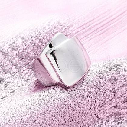 304 Stainless Steel Adjustable Cuff Rings RJEW-Q020-13P-1