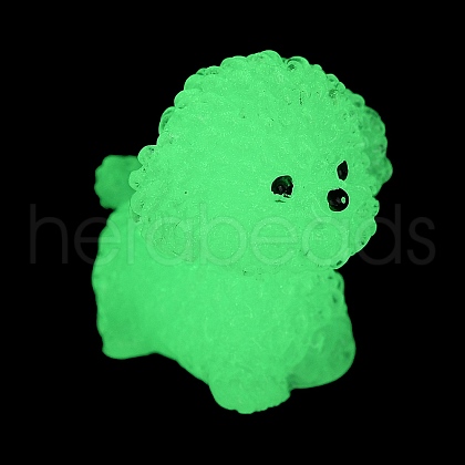 Dog Luminous Resin Display Decorations CRES-D022-02B-1