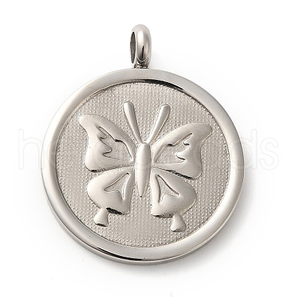 Non-Tarnish 304 Stainless Steel Pendants STAS-C086-06B-P-1