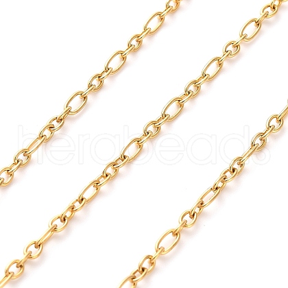 304 Stainless Steel Cable Chains CHS-B009-03A-G-1