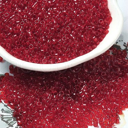 Transparent Colours Glass Round Seed Beads SEED-B001-06A-04-1