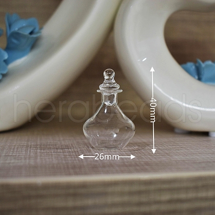 Miniature Glass Bottle MIMO-PW0001-158F-1