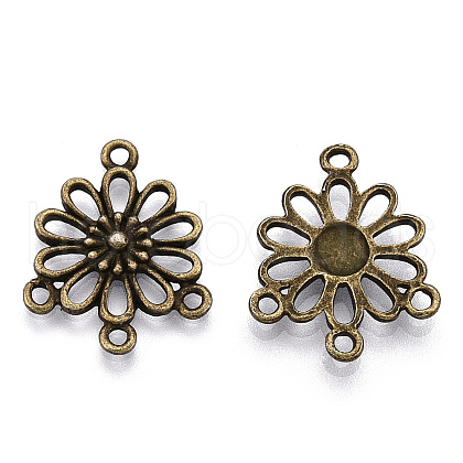 Tibetan Style Alloy Links EA8171Y-AB-1