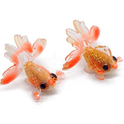 Translucent Resin Pendants PW-WG53035-04-1