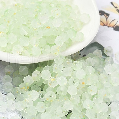 Frosted Glass Beads FGLA-D300-01A-1