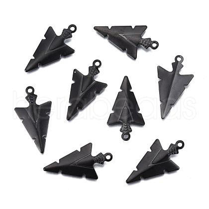 304 Stainless Steel Pointed Pendants STAS-T045-23B-1