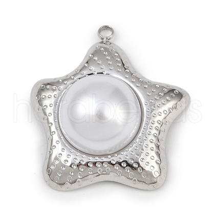 304 Stainless Steel Pendants STAS-B092-13P-1