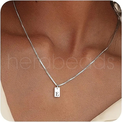 304 Stainless Steel Box Chain Necklaces FS-WG1FEB4-07-1