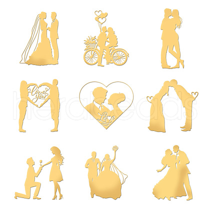 Nickel Decoration Stickers DIY-WH0450-107-1