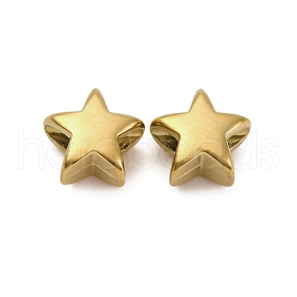 304 Stainless Steel Beads STAS-C128-01A-G-1
