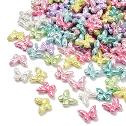 Opaque Acrylic Imitation Pearl Beads OACR-B031-51-1