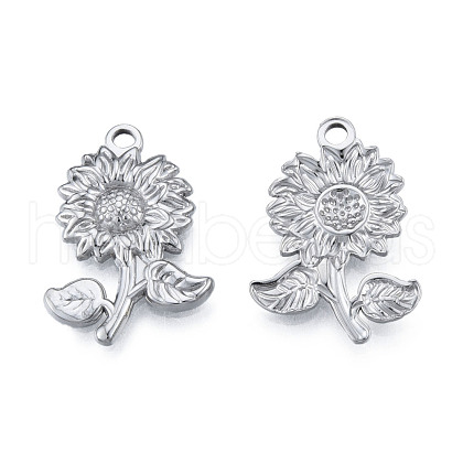 Non-Tarnish 201 Stainless Steel Pendants STAS-N098-208P-1