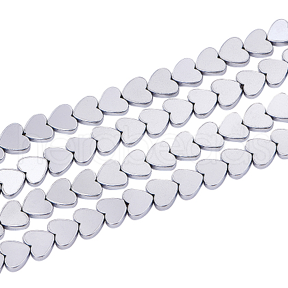 ARRICRAFT Non-magnetic Synthetic Hematite Beads Strands G-AR0003-01-1