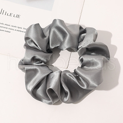 Satin Face Elastic Hair Accessories OHAR-PW0007-43O-1