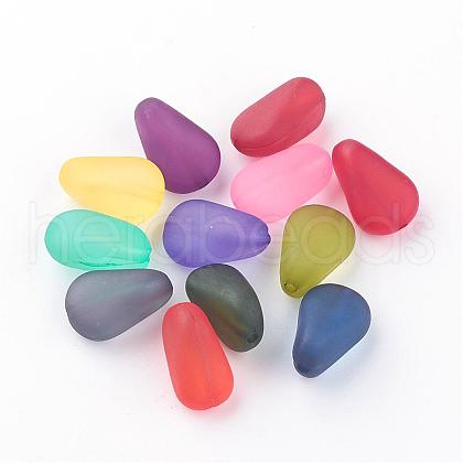 Transparent Acrylic Beads FACR-S044-M-1